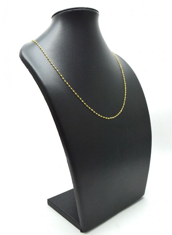  14k Solid Gold Necklace - Natural Multi Stones ,3MM - SGGRC-154