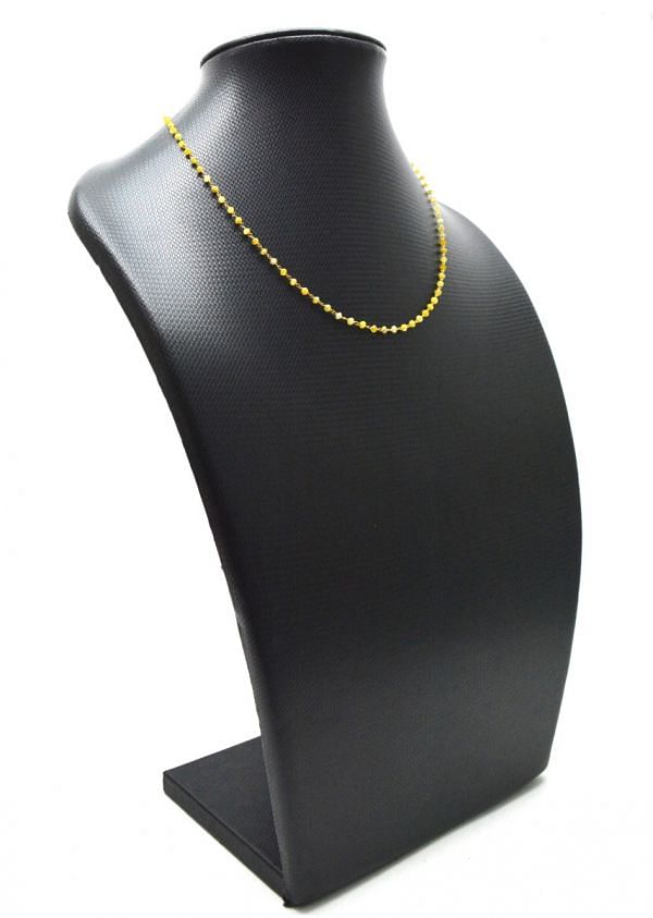 Stunning  14k Solid Gold Necklace in Roundel Shape - 2MM, SGGRC-156