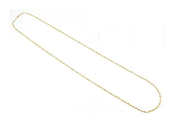  14k Solid Gold Necklace In Roundel Shape, 1.50 -2MM Size - SGGRC-159