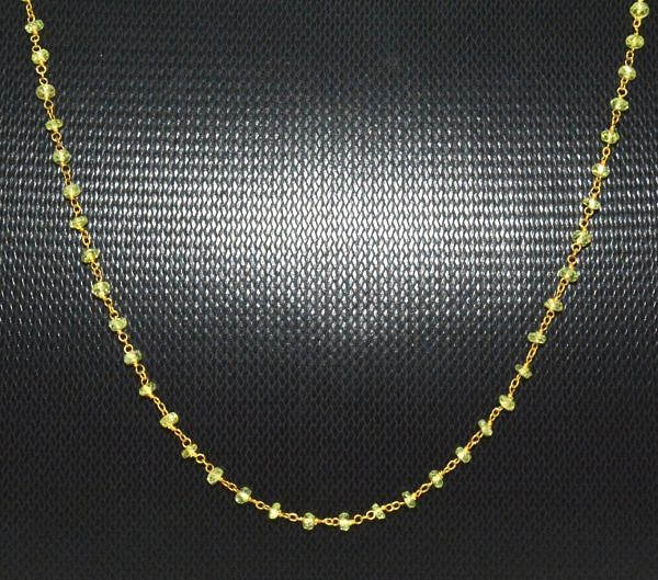  14k Solid yellow Gold Necklace With AAA Quality - 2.50 MM Size,  SGGRC-222