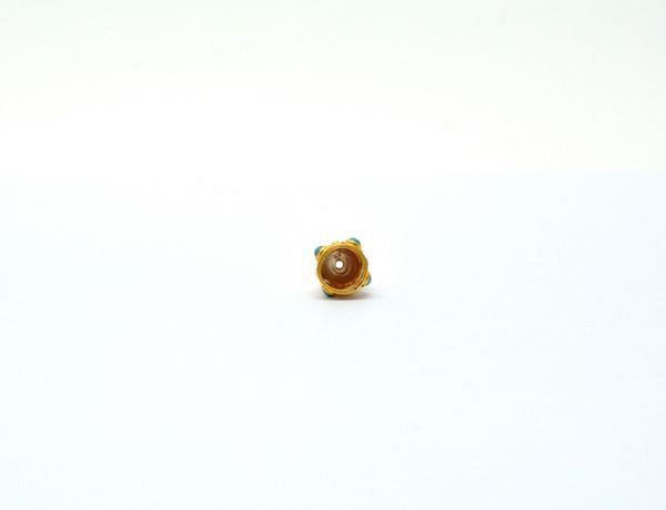  18K Solid Gold Beads With 9X10 mm Size   - SGTAN-0759, Sold By 1 Pcs.