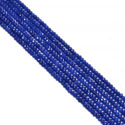 Lapis Chalcedony Beads Strand - (Dyed) in Size 3.5mm 