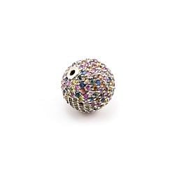 925 Sterling Silver Pave Diamond Bead With Round Ball Shape Natural Tsavorite  Stone.
